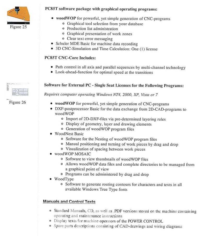 Used 2015 Weeke Vantech 512 CNC Router with Offloading
