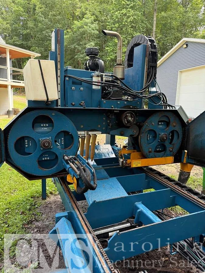 Used 2014 Baker Model 3665D Portable Band Sawmill