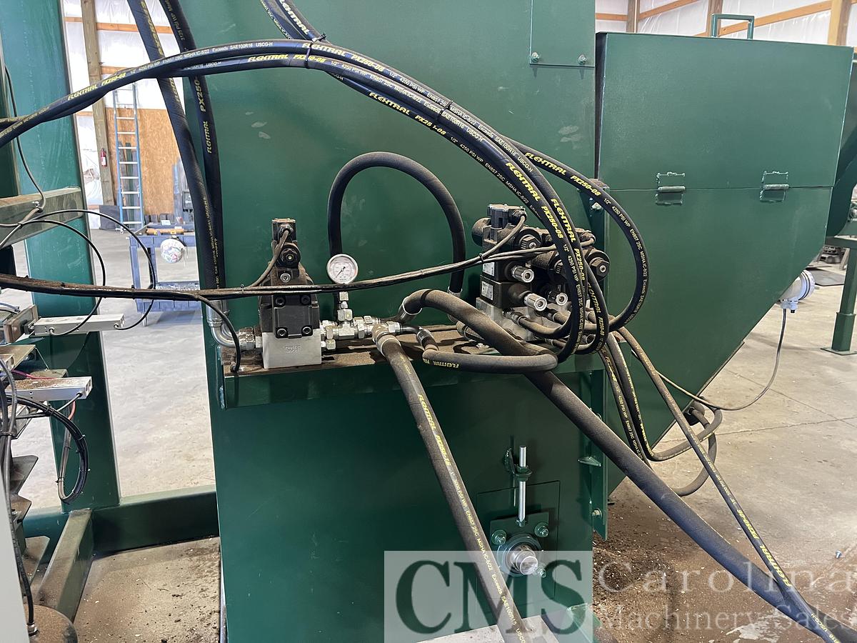 Used Custom Built Compression Bagger with Infeed Bin