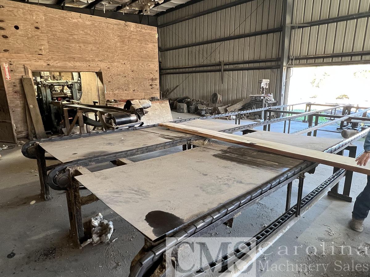 Used Newman M712 4-Sided Planer Mill with Infeed Deck