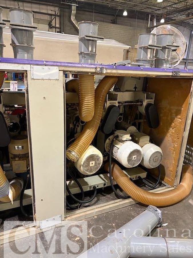 Used Weinig Hydromat 23 C Moulder with Infeed System