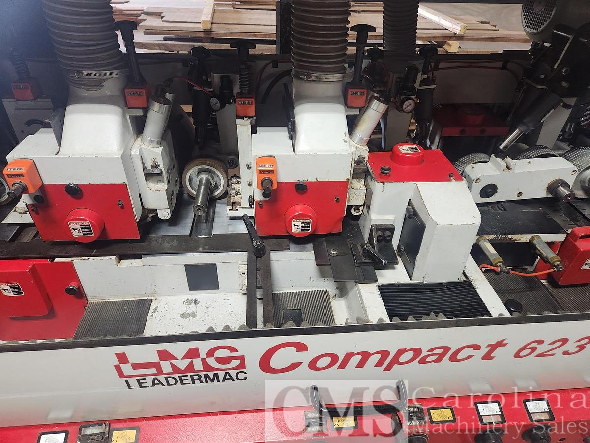 Used Leadermac Compact 623 6-Head Moulder