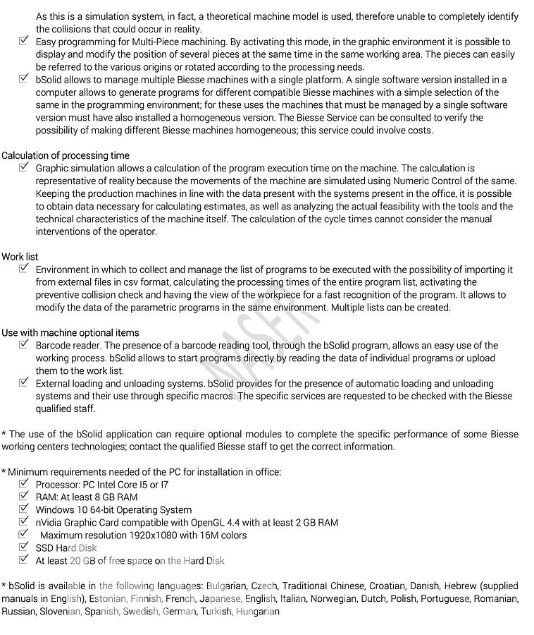 Used 2024 Biesse Rover AS 1532 CNC Router