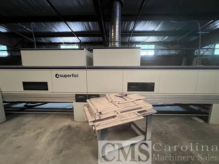 Used 2019 Superfici Compact Spray Finish Line