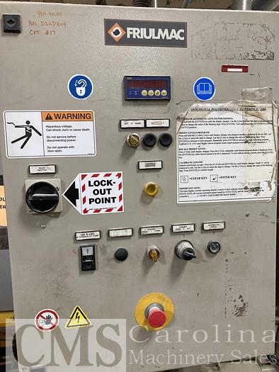 Used 2093 Fruilmac Dualfeed Double End Trim Saw