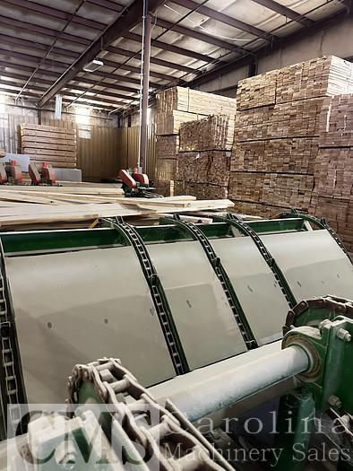 Used Newman KM16 Trim Saw with Infeed System