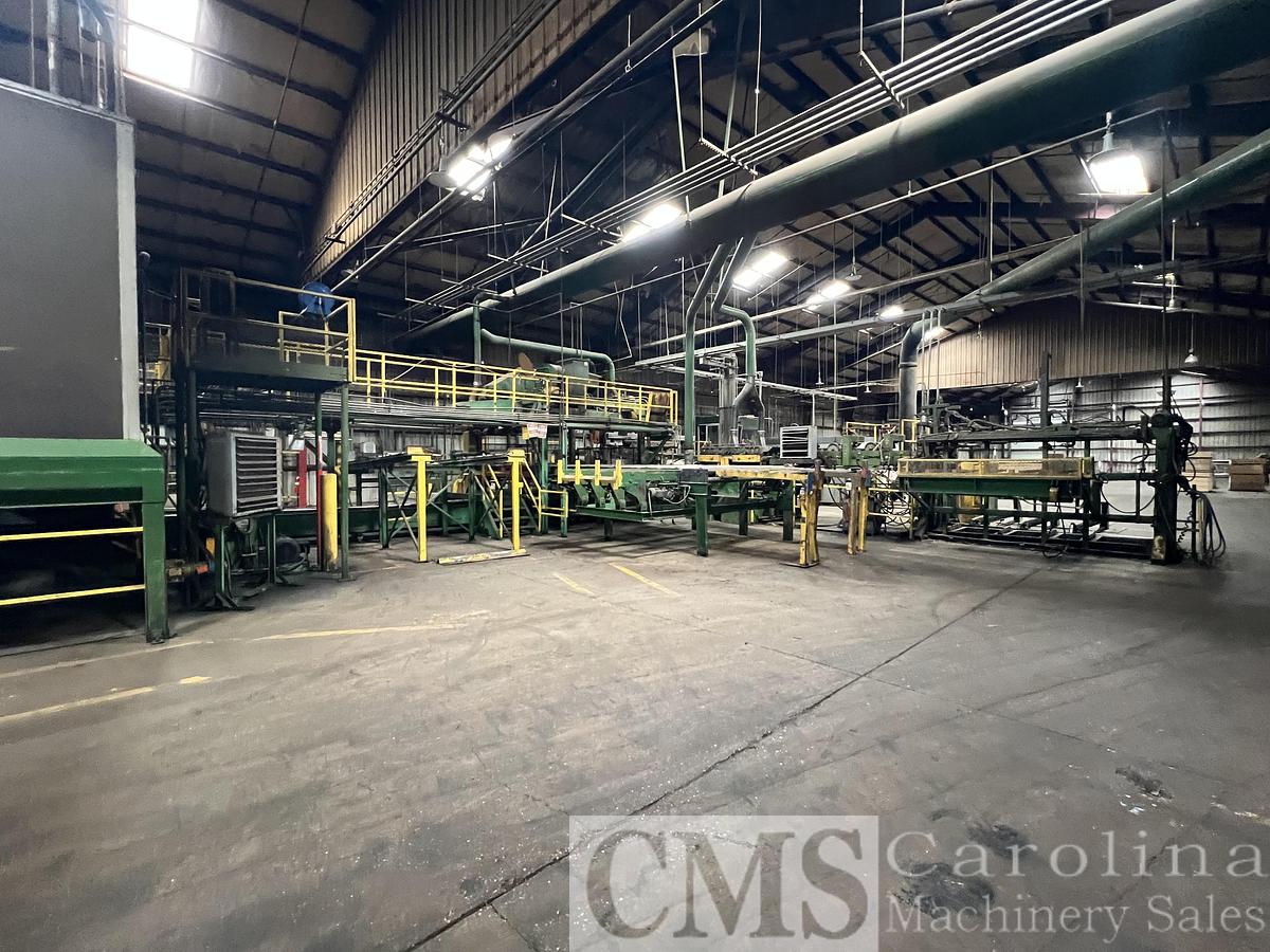 Used Globe Playwood Layup Line and Globe Press