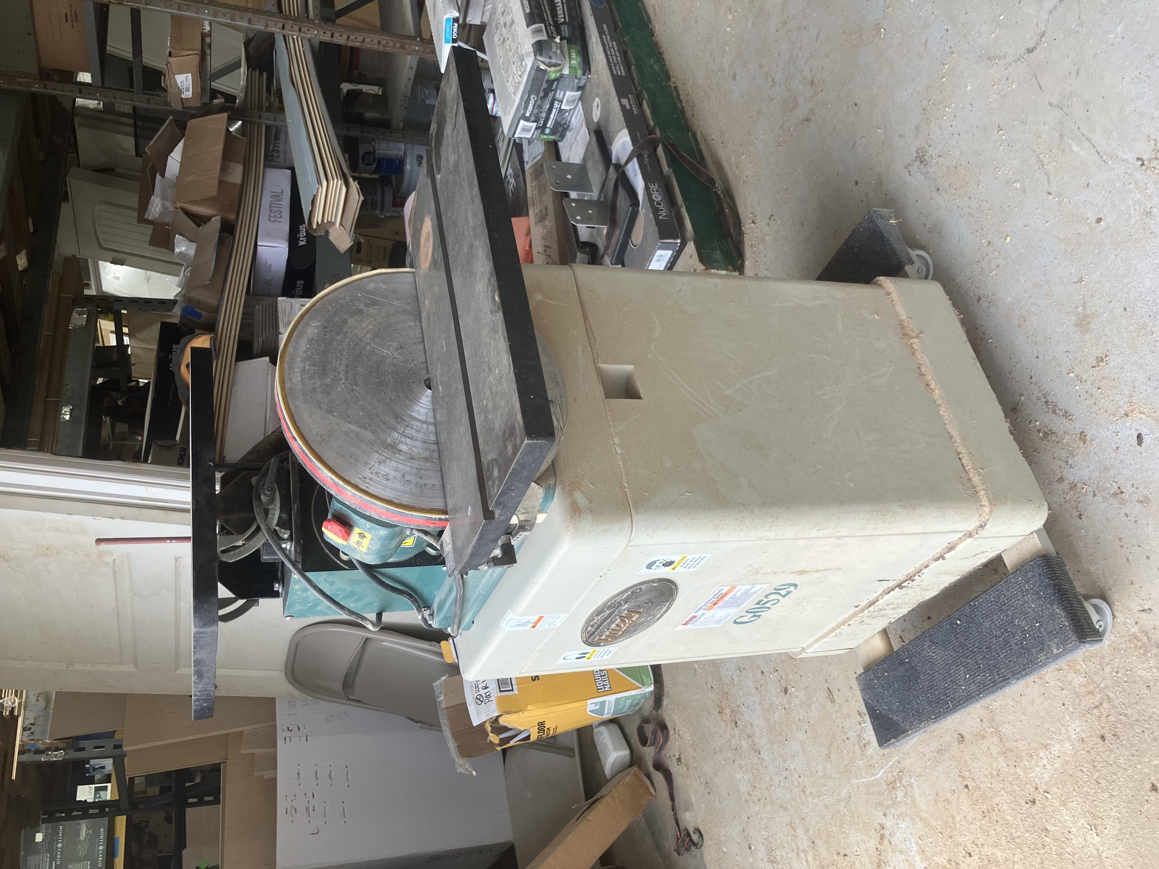 Used Grizzly  G 0529 Occillating Belt And Disc Sander