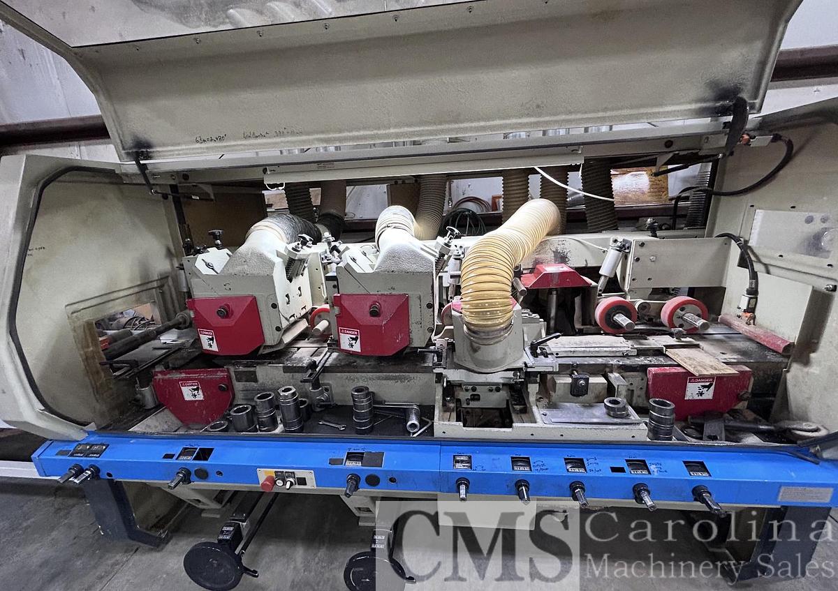 Used 1999 Weinig Unimat 23E 6-Head Moulder