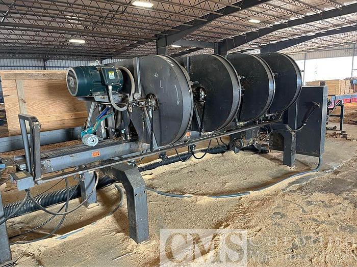 Used Wood-Mizer 4-Head Resaw with Run Around System