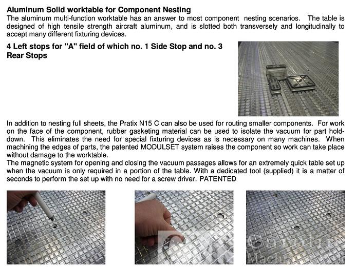 Used 2014 SCMI Pratix N-15 CNC Router