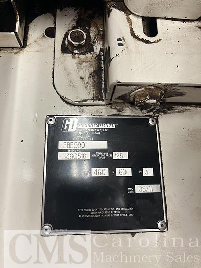 Used 2011 Gardner Denver EBE99Q With 2023 Air Dryer