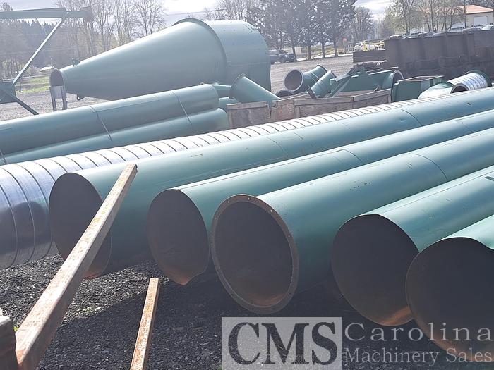 Used Twin City Fan & Blower 100 HP Blower with 9 ' Cyclone