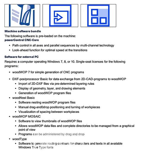 Used 2021 Homag Centateq N-300 with Loading/Offload