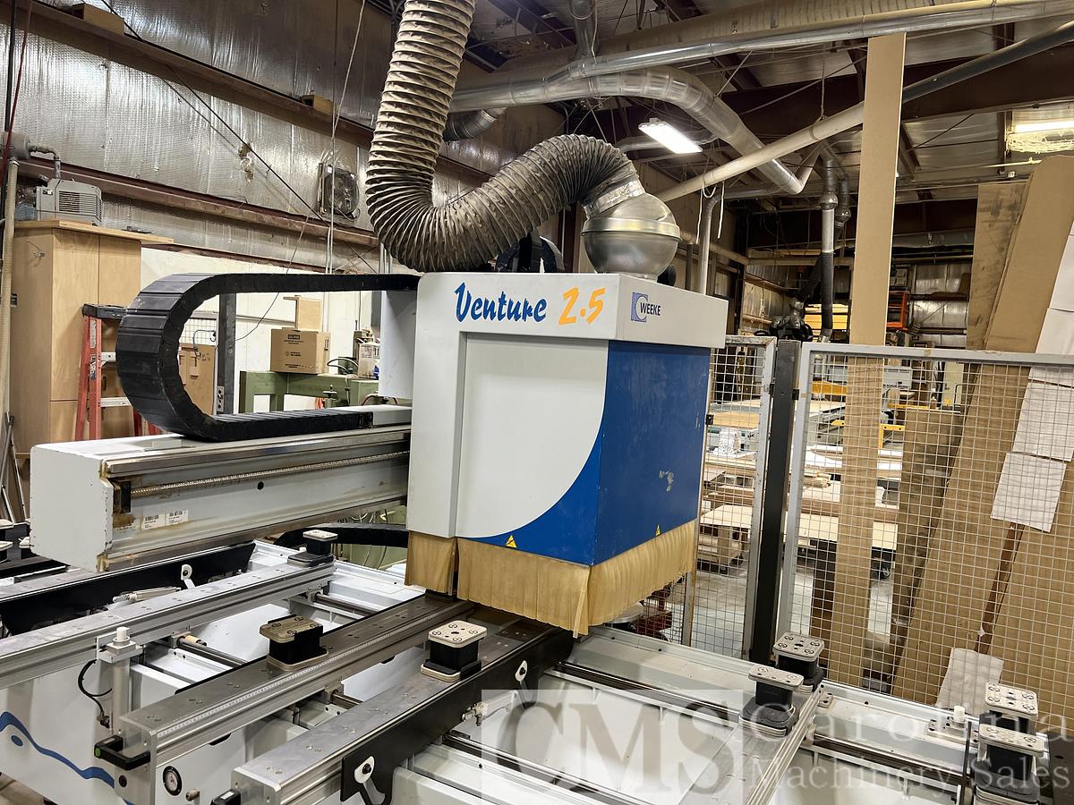 Used 2006 Weeke Optimat BHC Venture 2.5 Point To Point CBC Router