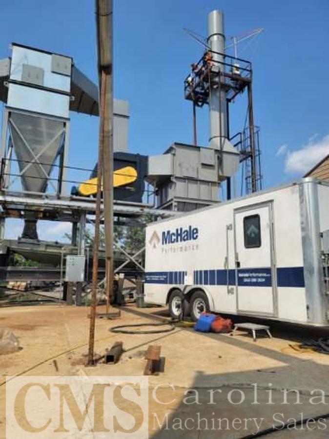 Used Heil 10.5x32 Drum Dryer and Chip Plant