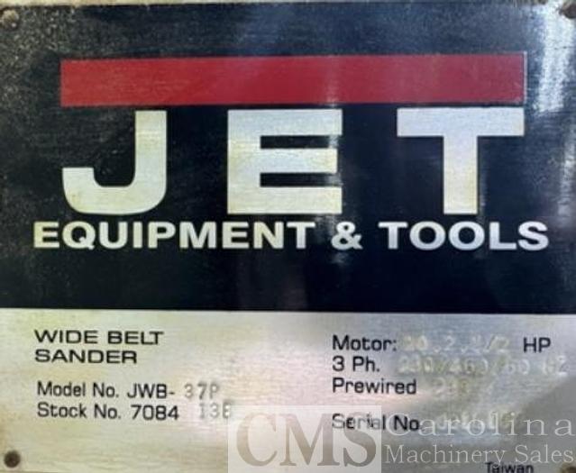 Used Jet 36" Single Head Sander
