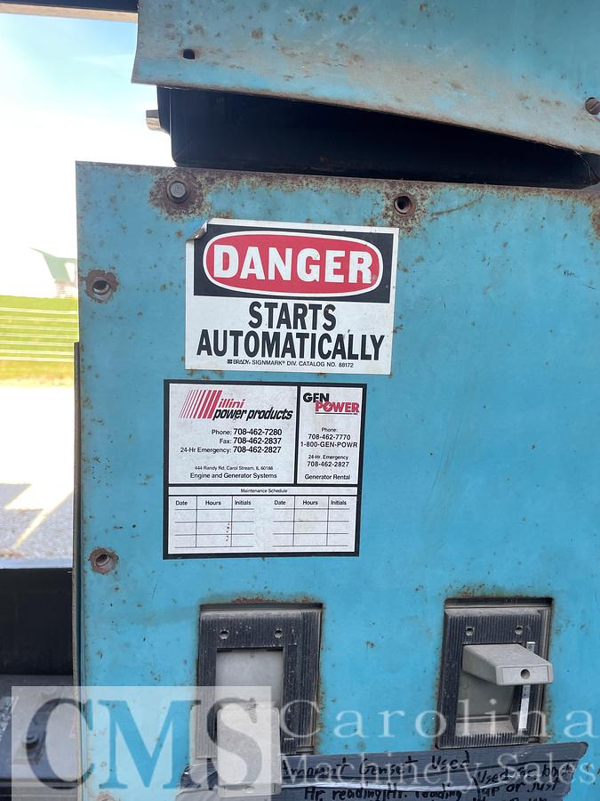 Used General Thermodynamics Lo7-41 Genset