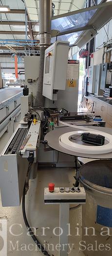 Used 2012 Homag Brandt KDF 1870 C Single sided Edgebander with Pre Milling and Corner Rounding