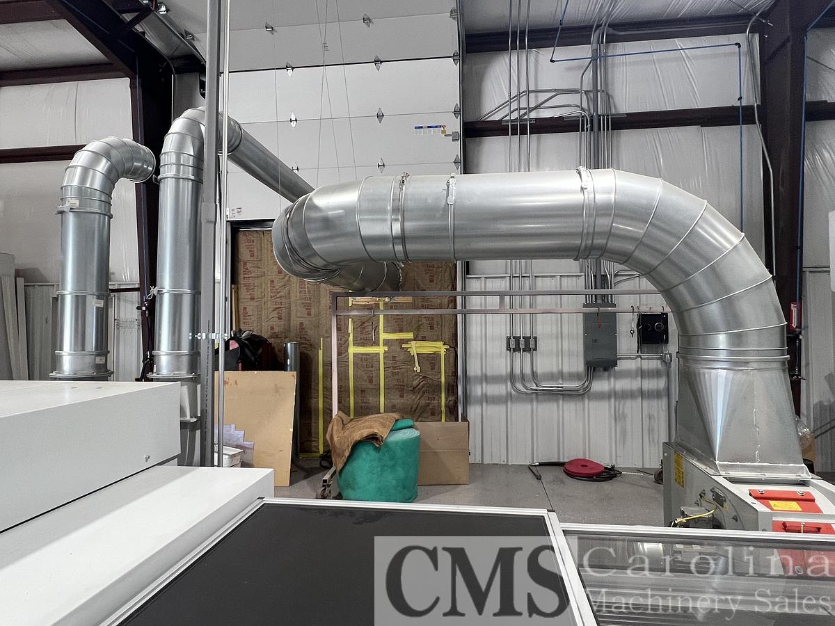 Used Cefla Mito Sprayer Finishing Line with UV Ovens
