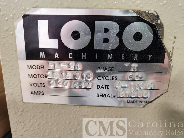 Used 1999 Lobo PL-24 24" Double Serface Planer