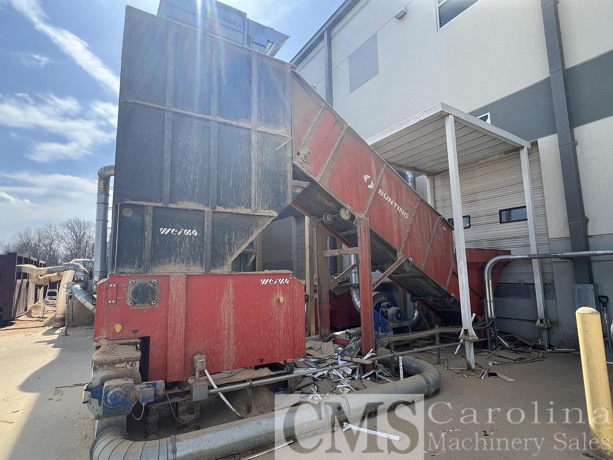 Used 2018 Weima WL10 Single Shaft Wood Shredder