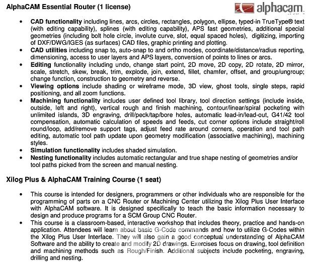 Used 2014 SCMI Pratix N-15 CNC Router
