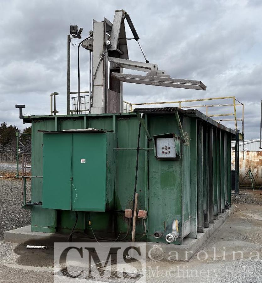 Used Monticello 10x20 Stainless Steel Dip Tank