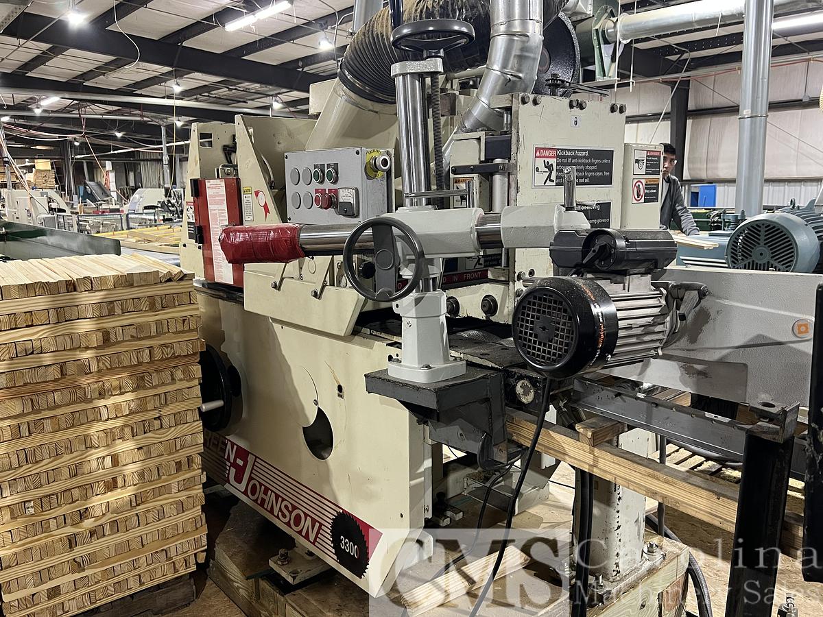 Used Mereen Johnson Model 3300 DC-I Gang Rip Saw