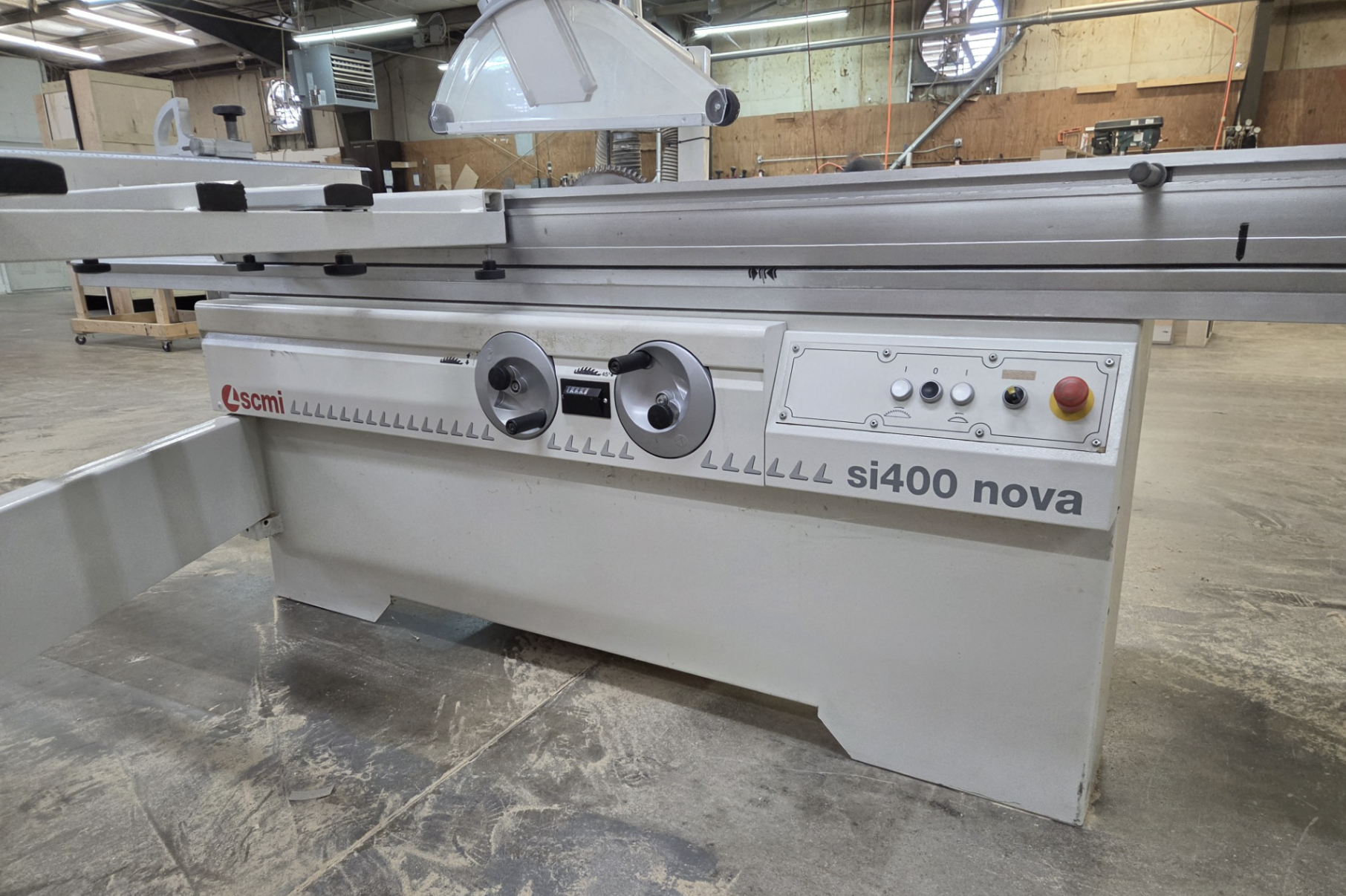 Used 2015 SCMI SI 400 Nova Sliding Table Saw