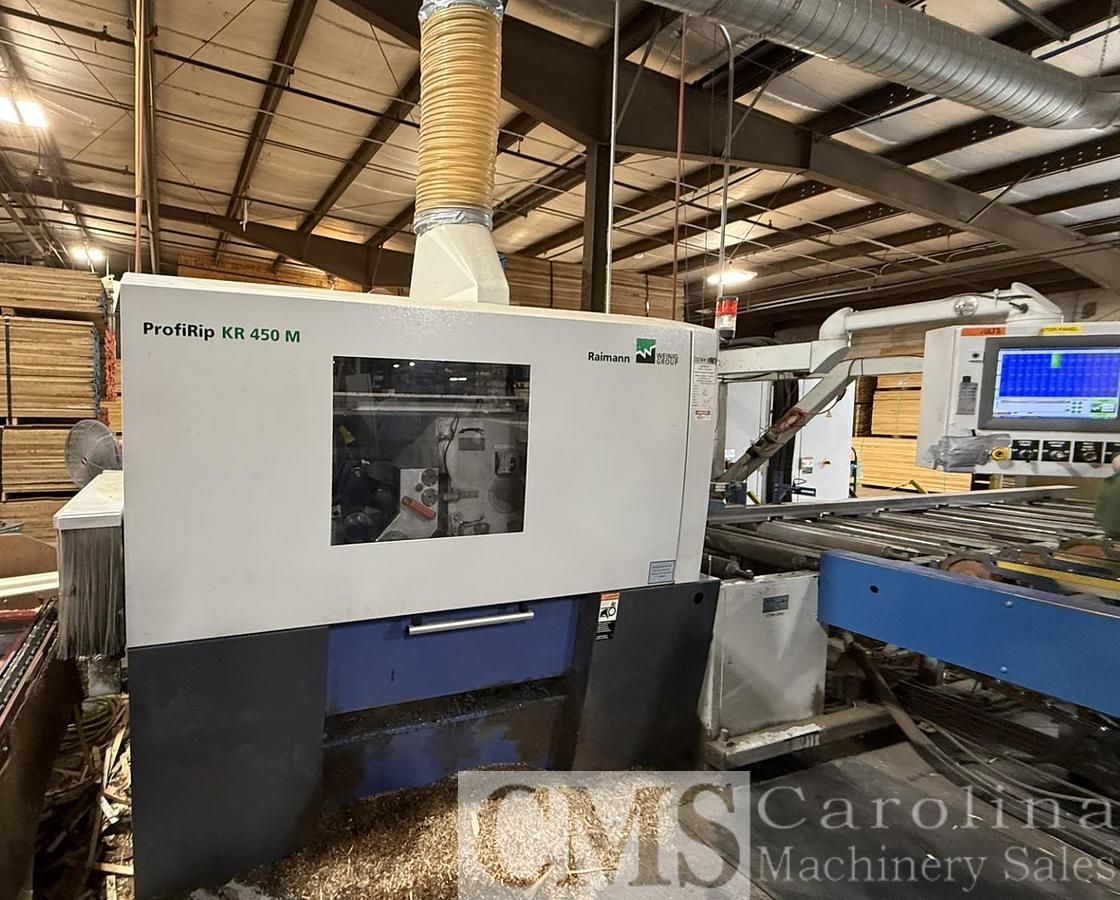 Used 2006 Raimann KR450M Gang Rip Saw with ValueRip 4 Infeed