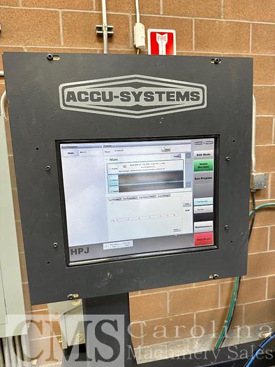 Used 2013 Accu-Systems HPJ-11-96 CNC Drill and Dowel Machine