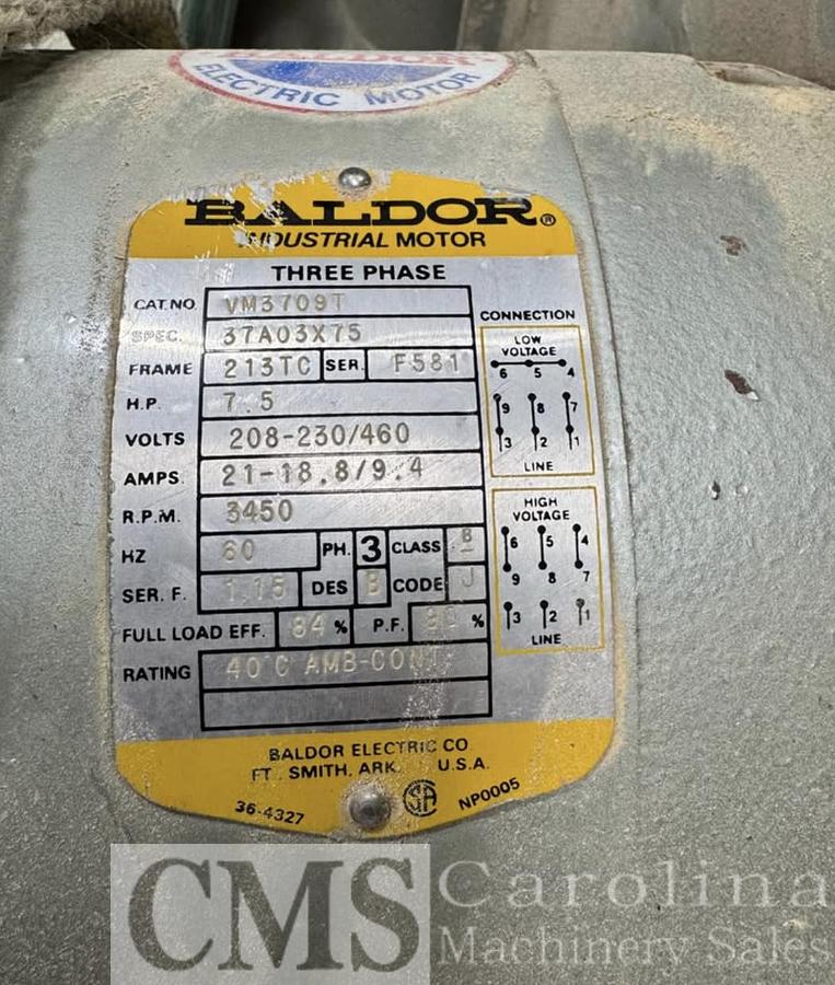 Used Murphy Rodgers 2600 CFM Dust Collector