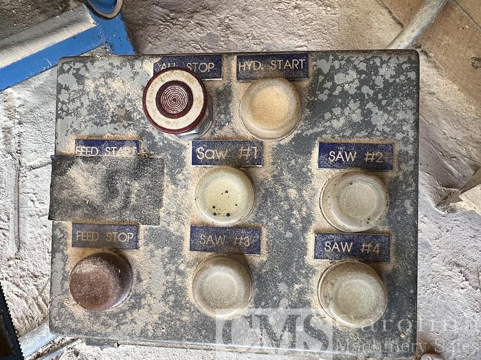 Used 2010 Baker Model C 4-Head Resaw