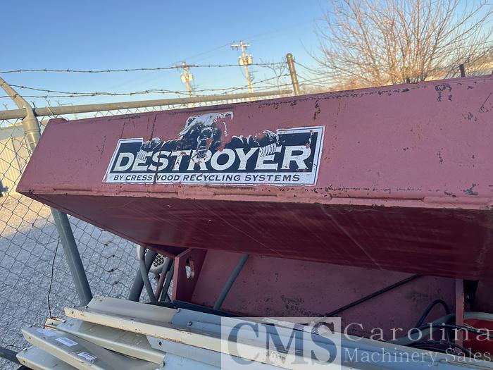 Used 1995 Cresswood  Destroyer EF 36-50 Horizontal Grinder