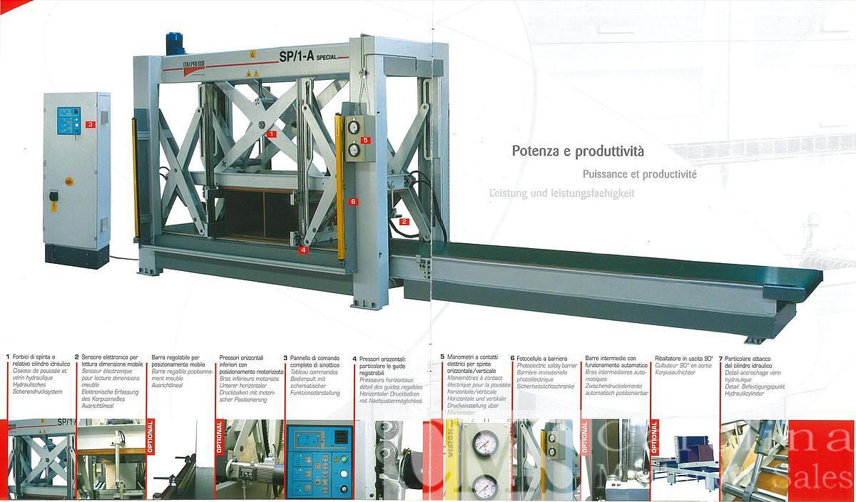 Used 2026 Italpaesse SP1-Special Feedthrough Case Clamp