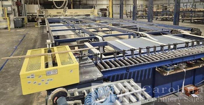 Used Newman K-20 Trim Saw w/ Infeed & Outfeed