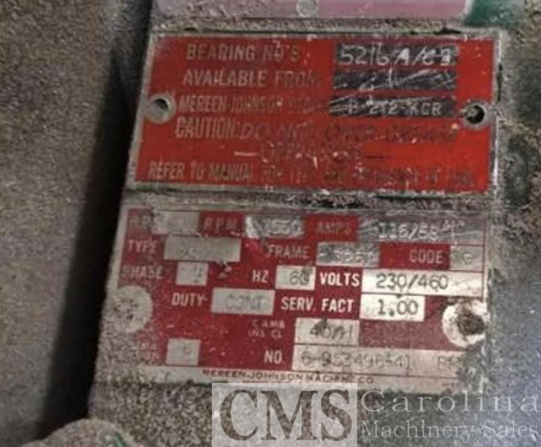 Used Mereen Johnson Model 312 DC Gang Rip Saw
