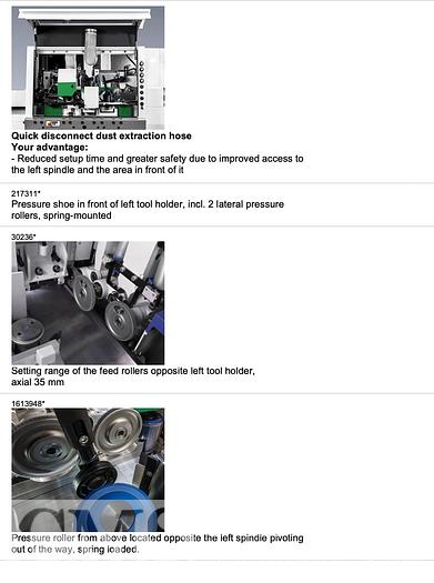 Used Weinig Powermat 1500 Moulder