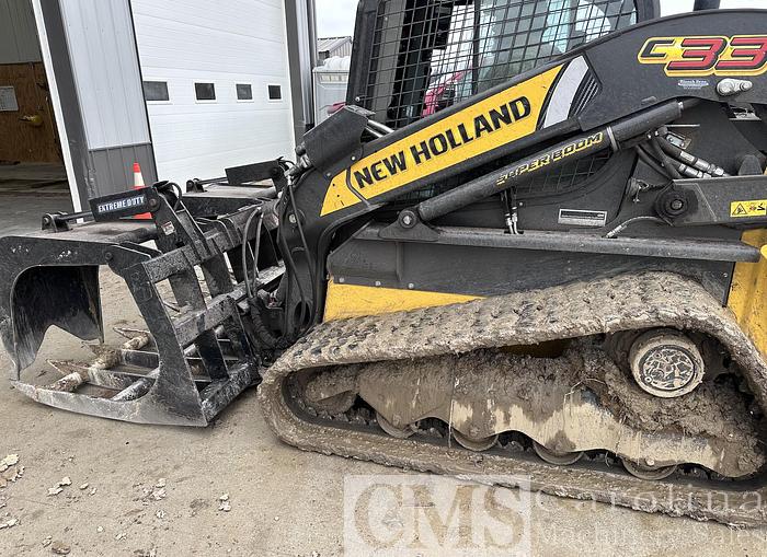 Used 2023 New Holland Model C337 Compact Track Loader