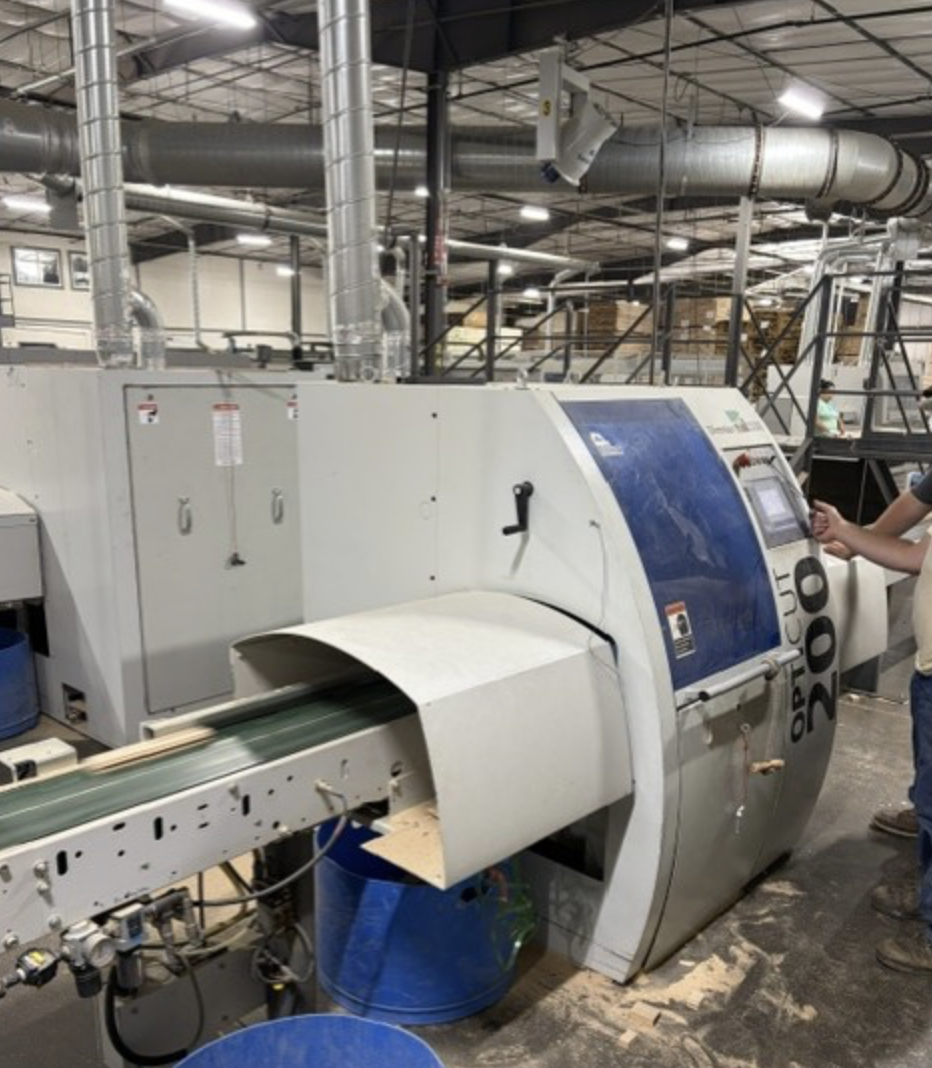 Used 2006 Dimter Opticut 200 Optimizing Cutoff Saw