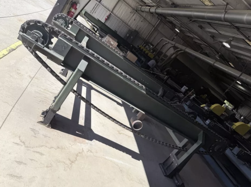 Used Newman KM16 Multiple Head Trim Saw