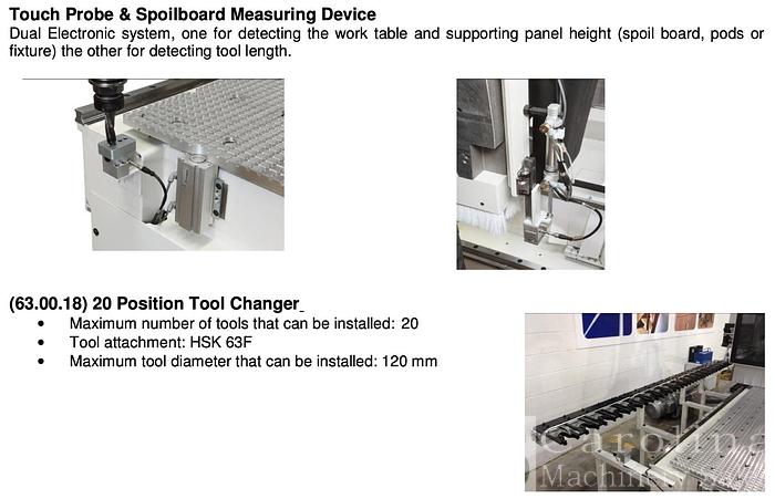 Used 2014 SCMI Pratix N-15 CNC Router