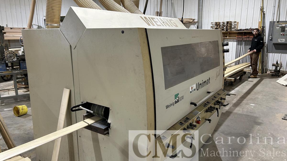 Used 2006 Weinig Unimat Gold 6-Head Moulder