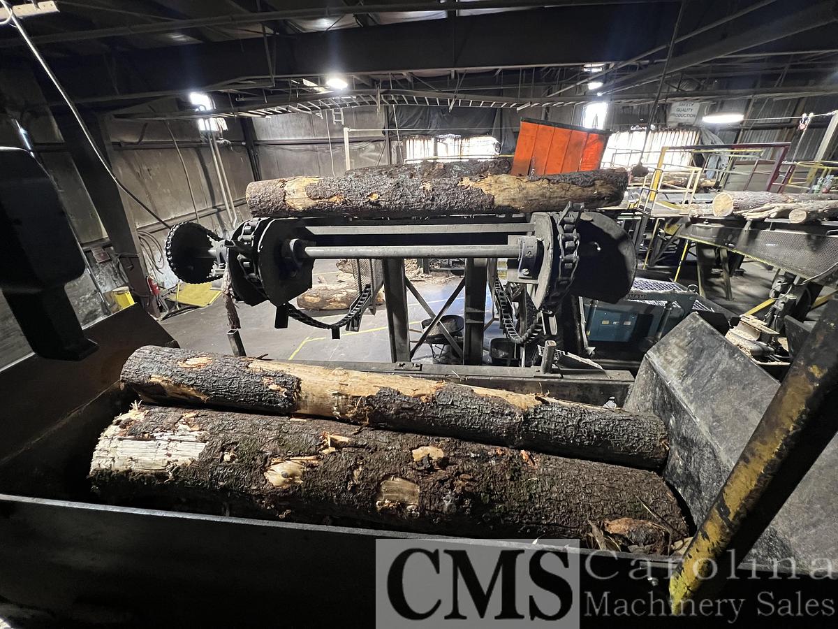 Used Complete Shaving Mill Operation with Land, Drying & Bagging Line Newman, BMM, MEC, Webb, Rethceif, CAT