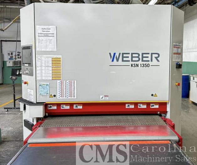 Used Weber KSN 1350 Crossbelt Sander