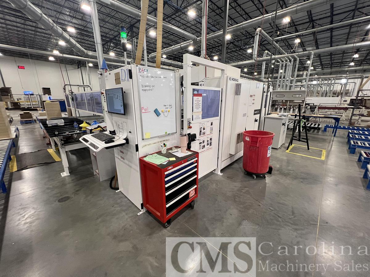 Used 2021 Homag Drillteq C600 with Stackteq C500 Stacker