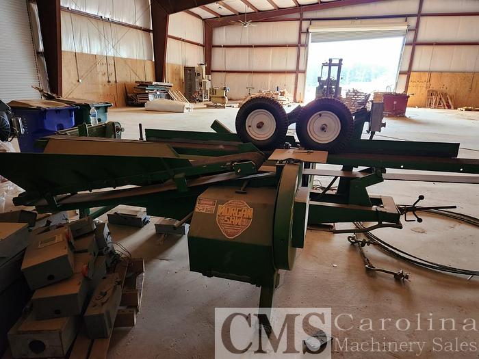 Used Morgan Single Head Resaw with Return