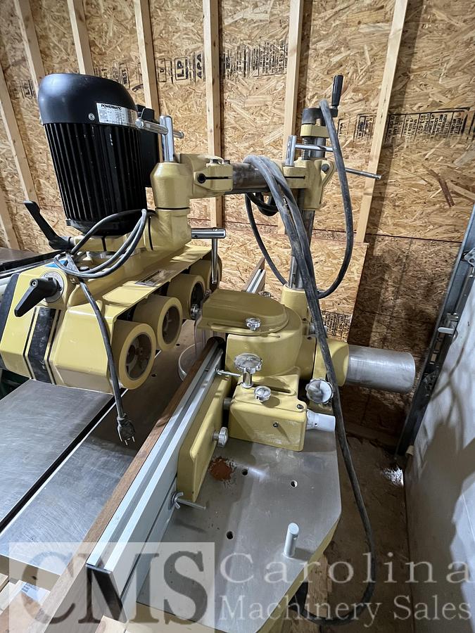 Used Powermatic 2700 Shaper With Power Feeder