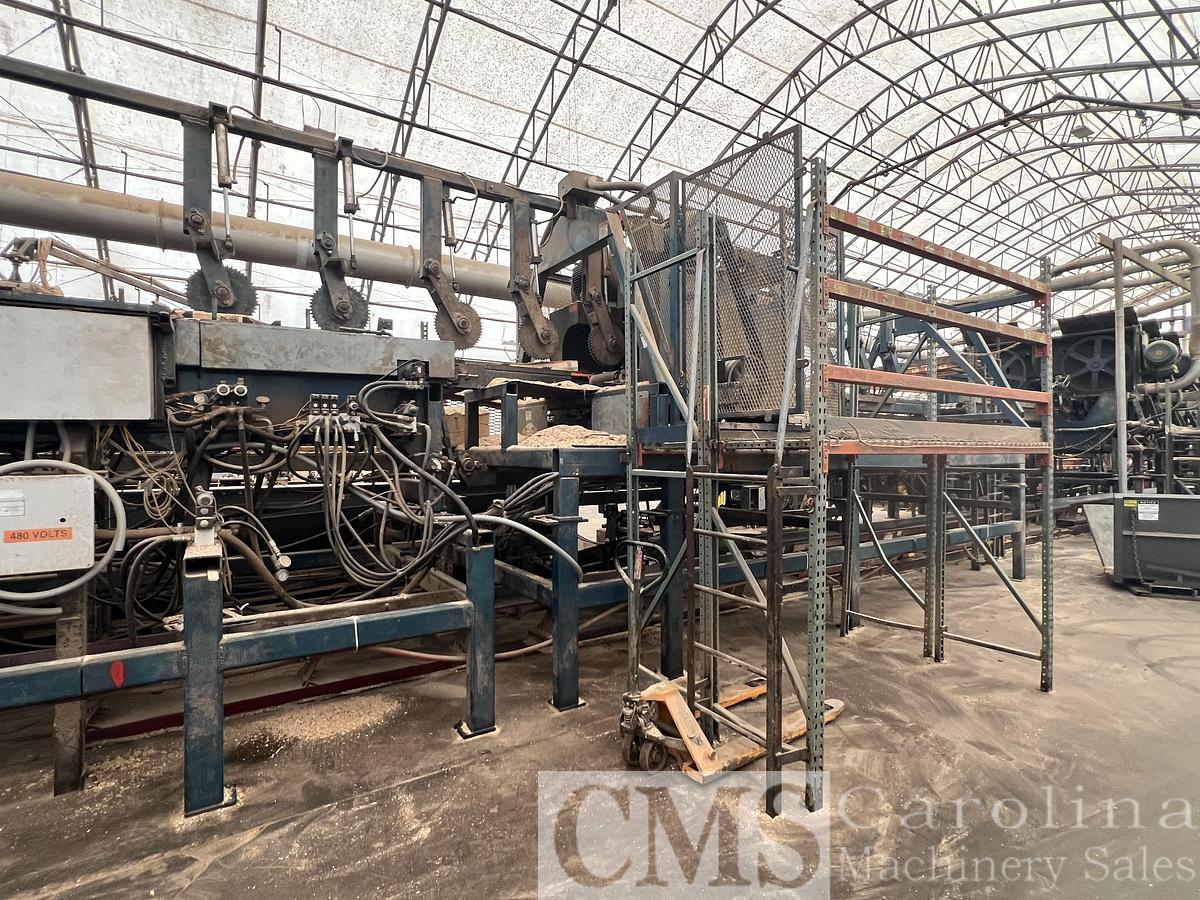 Used Brewer Complete Scragg Mill & Pallet Cut Stock Line